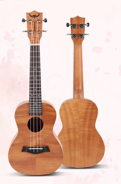 Цвет: желтый Китайский производитель цена 26 дюймов красочные okoume ukelele - Цвет: Цвет: желтый