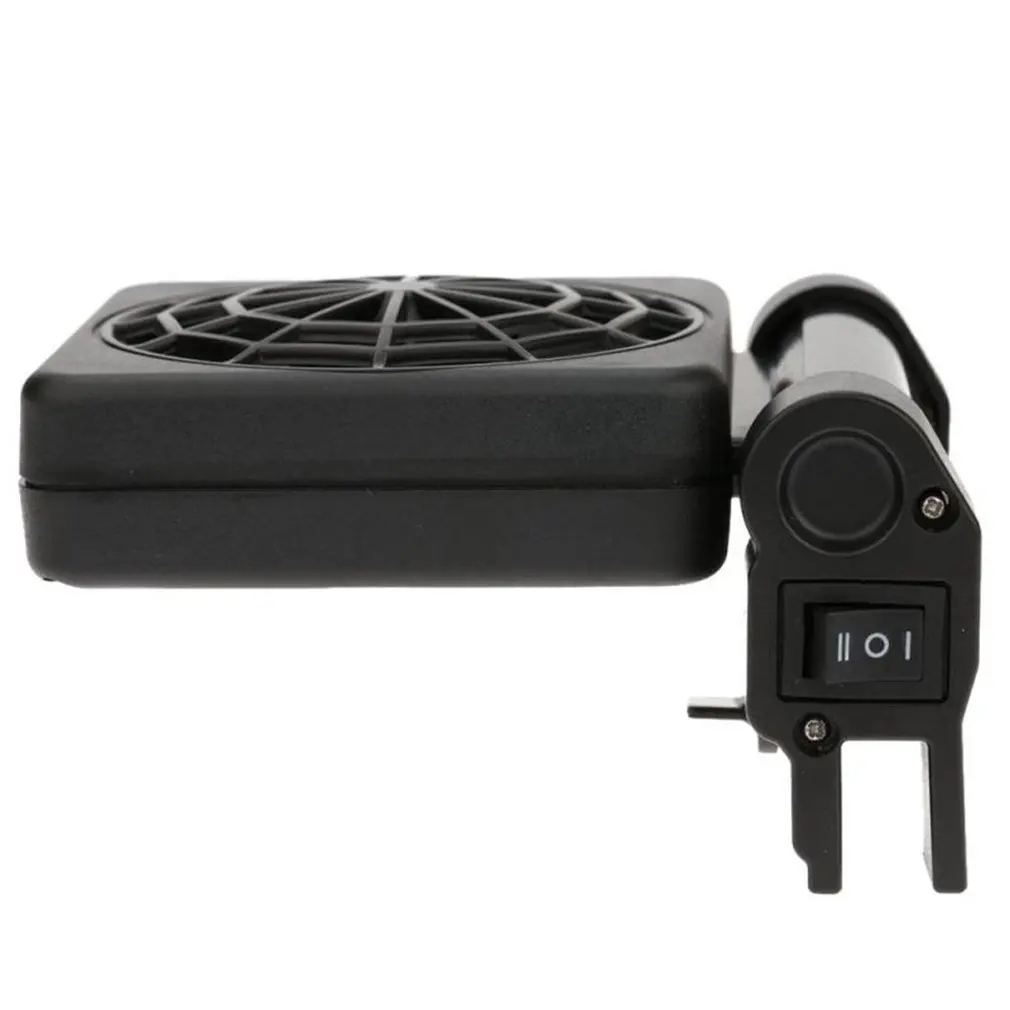 

1/2 fans / adjustable aquarium cooling fan for fish water tank cold air cooler temperature controller single head double head