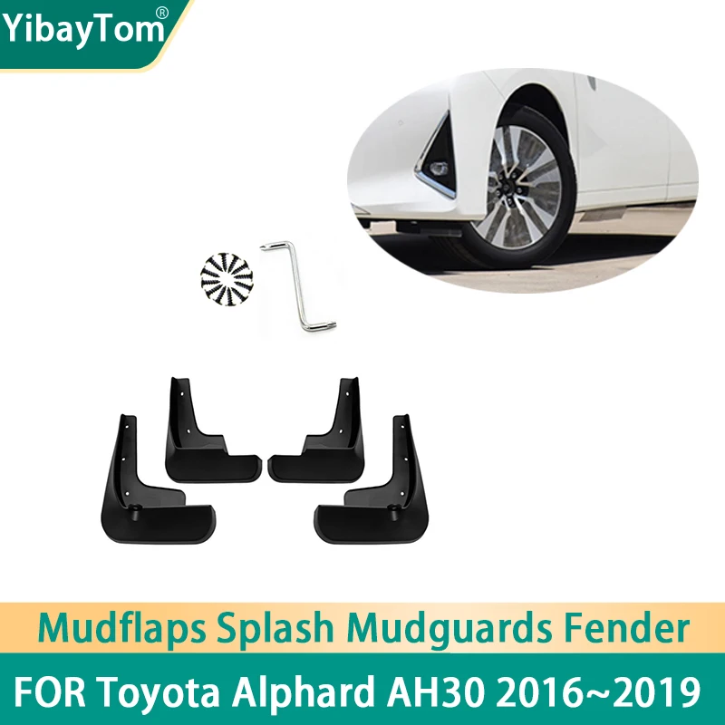 

4 шт., передние и задние брызговики для Toyota Alphard AH30 2016 ~ 2019