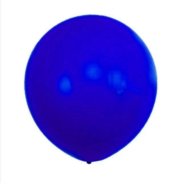 Большой латексный воздушный шар, 6 шт., большие воздушные шары для золотой фотосессии/дня рождения/свадебной вечеринки/фестиваля/события/карнавала, Декор - Цвет: Deep blue