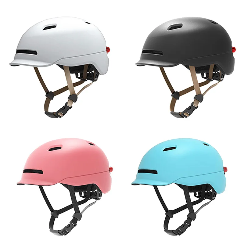 

Smart LED Warning Flash Riding Helmet Electric Scooter Bicycles Motorcycles DXY88