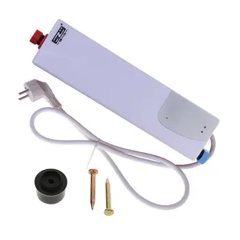 

Mini Tankless Instant Electric Water Heater For Indoor Shower Bathroom Kitchen 220V 3000W