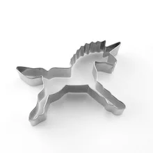 Трансграничной на данный момент Единорог Нержавеющая сталь с рисунком из мультфильма «Мой маленький мультфильм форма для бисквитов Fondant(сахарная) глазурь форма для выпечки инструмент