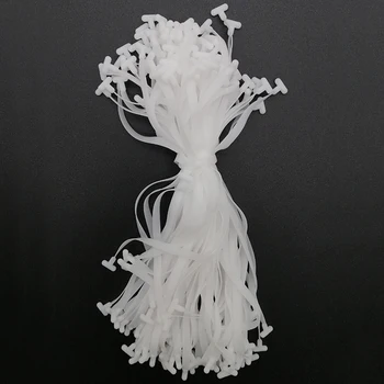 

100 Elastic Rope Food Grade Silicone White Elastic Band Oil Core Belt Rope Handmade DIY Protective Clothing Accessories
