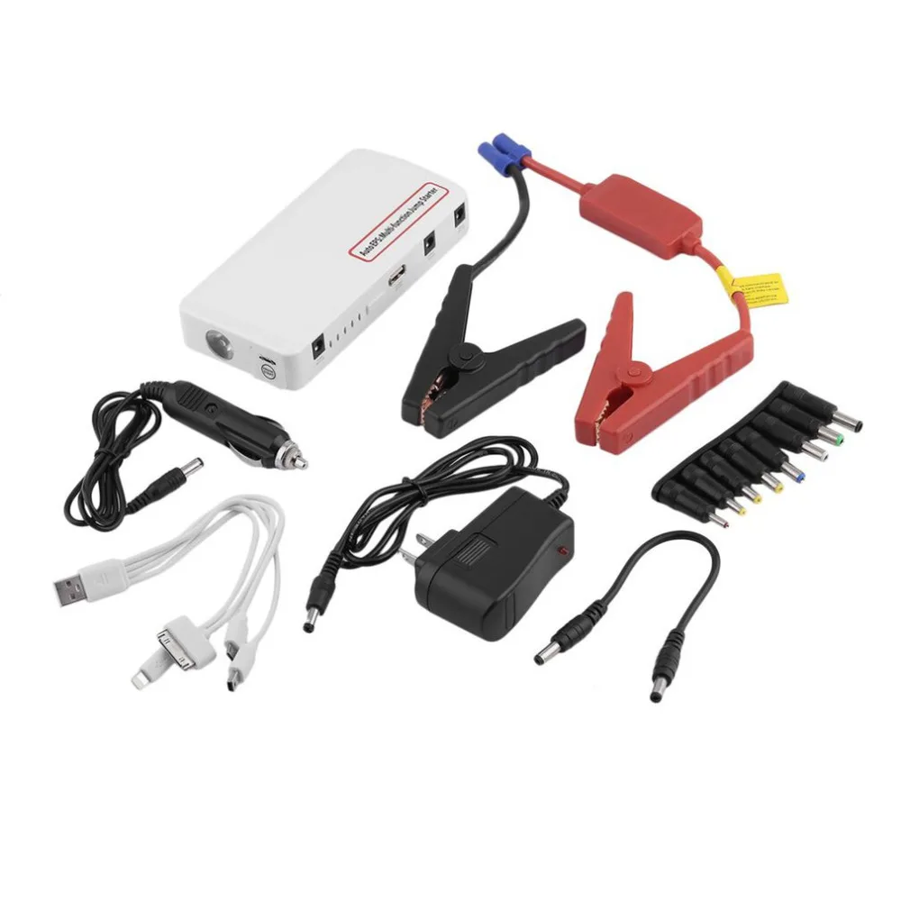

12V 15000mAh US Plug Car Jump Starter Multifunctional Battery Charger Power Bank Emergency Booster Portable Vehicle Power