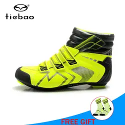 TIEBAO zapatillas deportivas hombre дорожный велосипед обувь Велоспорт Зимние стрелять sapatos ciclismo zapatos carretera