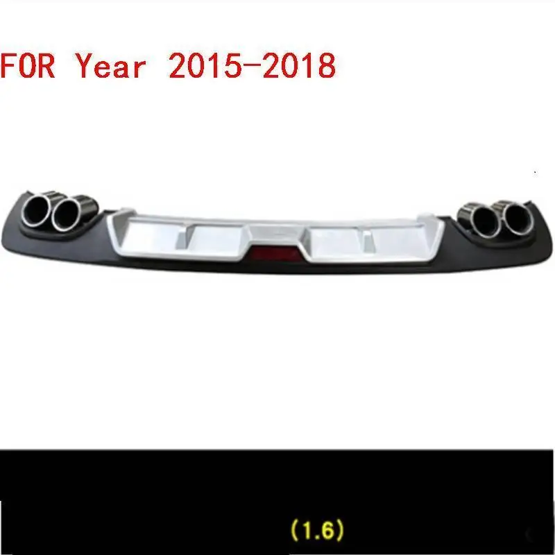 Rear Diffuser tuning Car Lip Automobiles Exterior Styling Mouldings Front Bumpers protector 15 16 17 18 FOR Volkswagen Jetta