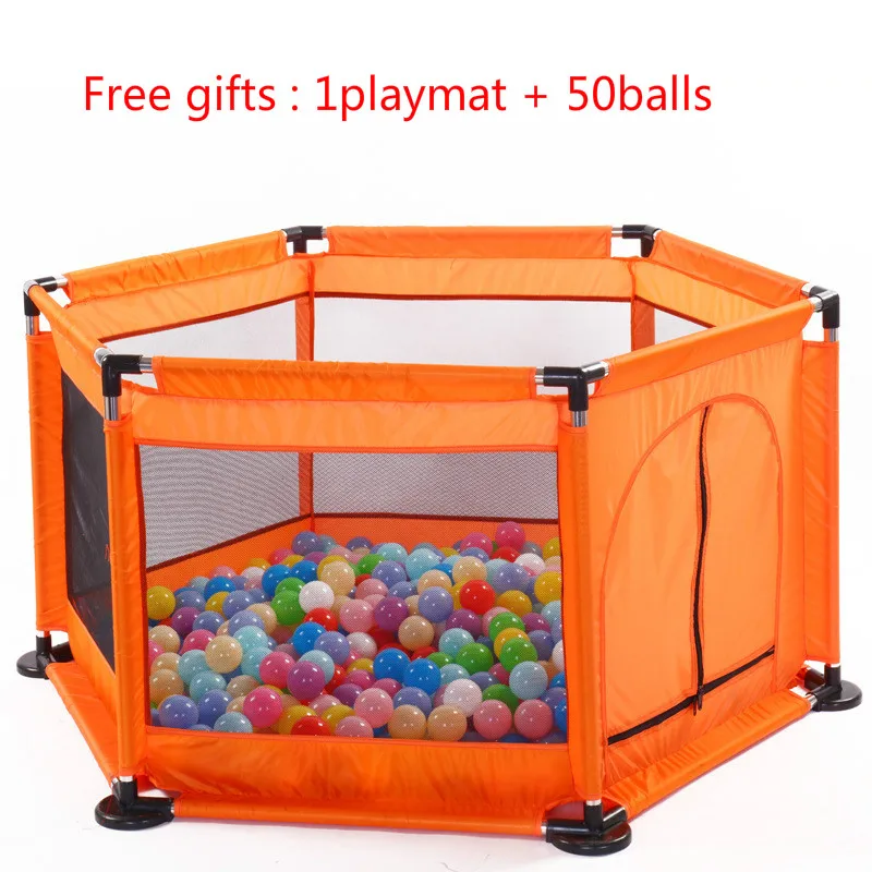 

Baby Playpen for Children Playpen Balls Pool for Toddler 0-6 Years Ball Pool for Baby Fence Kids Tent Baby Tent with Free Gifts