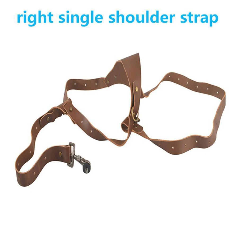 Right Single Shoulder Travel Photography Rapid Faux Leather Camera Strap Outdoor For DSLR Universal Adjustable Belt Accessories - Цвет: Right