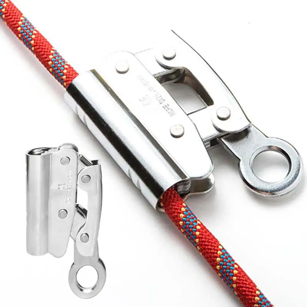 

11-16mm Rope Grab Safety rock climbing high work Mountaineering Climbing Arborist Climb Protection Equipmen