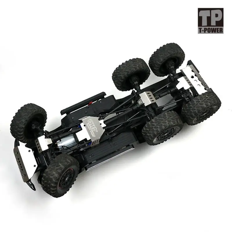 Радиоуправляемый автомобиль металлический trx-6 G63 бампер шасси Броня Защита противоскользящая пластина для Traxxass 88096-4 Вариант обновления