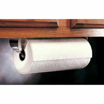 

Bathroom Paper Holder Towel Rack Stainless Steel Hanging Roll Toilet Paper Holder Kitchen Cabinet Wall Mount Tissue Holder
