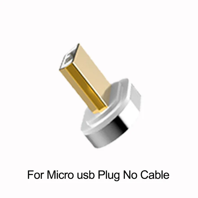 Магнитный usb-кабель ESVNE для iphone, samsung, магнитный usb-кабель для зарядки Xiaomi type-C, кабель Micro Usb для смартфонов huawei - Цвет: For Micro Plug