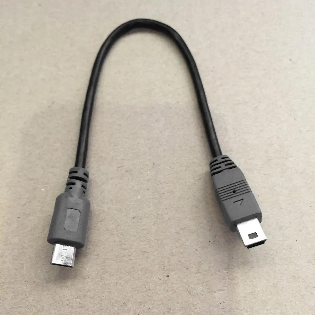 1 м 20cм микро USB to Mini кабель адаптер On The Go со штыревыми соединителями на обоих