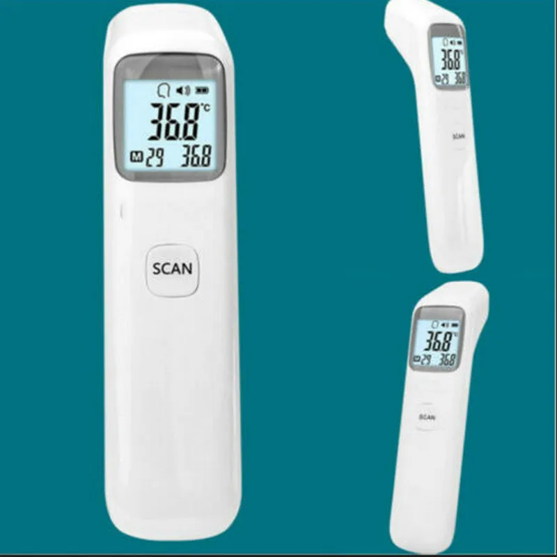 

Kids Baby Adult IR Led Digital Infrared Forehead Body Fever No Touch Thermometer Gun Family Non-contact Temperature Measuring
