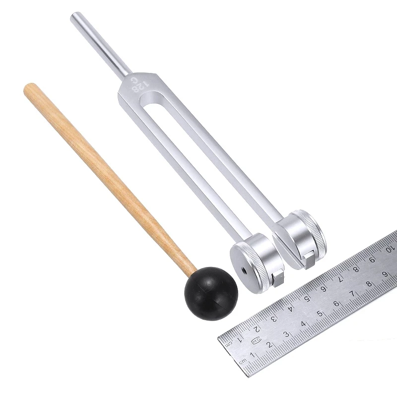Stimmgabel Set 256~512Hz Medizinische Stimmgerät mit Hammer Tuning Fork Stimmgabel Set 256~512Hz Medizinische Stimmgerät mit Hammer Tuning Fork