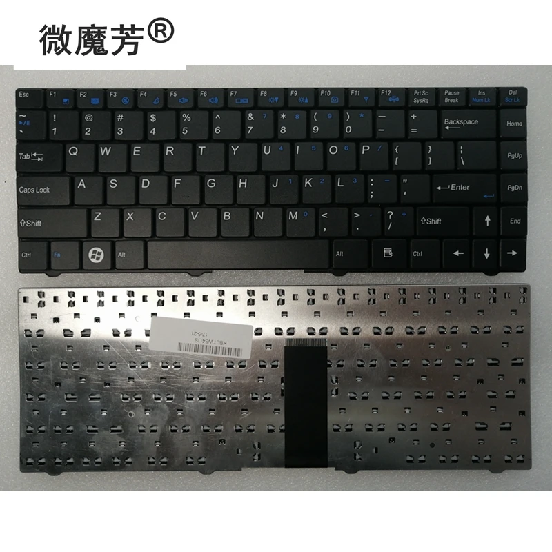 

Сменная Клавиатура для ноутбука CLEVO W84 W840T M4121 W840 W830 W84T0