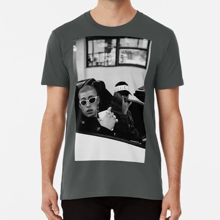 Bad bunny and drake shirt Clearance