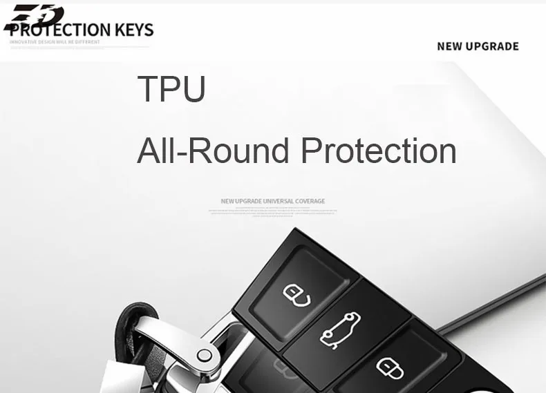 Мягкий ТПУ Автомобильный ключ дистанционное управление крышкой корпуса держатель чехол для Volkswagen VW Golf 7 mk7 сиденье Ibiza Leon FR 2 Altea Aztec для Skoda Octavia