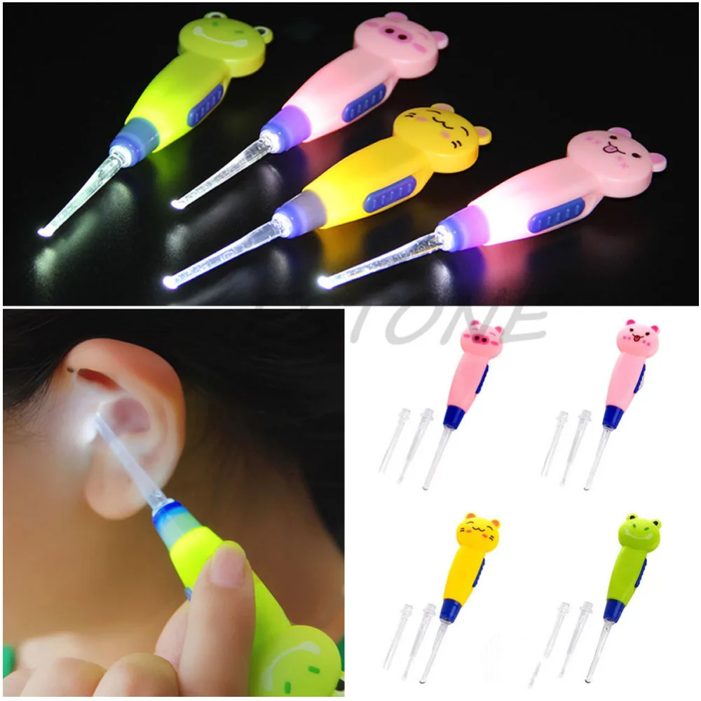 Светодиодный светильник Dig Flash Light Ear 3x Ear-pick средство длоя удаления воска pick Ear pick Clean Ears