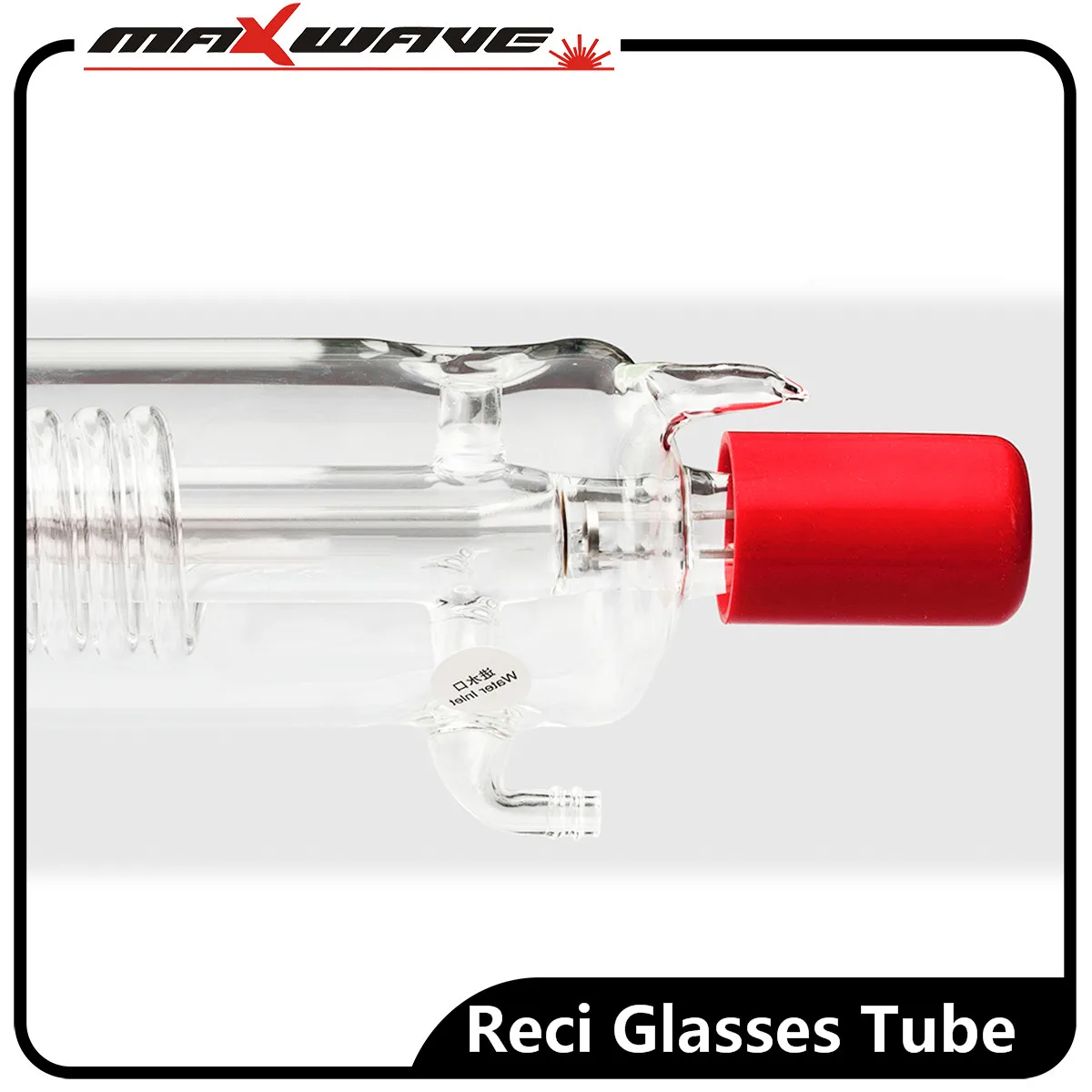 Maxwave Reci CO2 лазерная трубка W2 90 Вт+ Reci Лазерный источник питания DY10 90 Вт использование для CO2 лазерной гравировки и резки