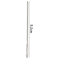 MIUSIE 20PCS Large Eye Blunt Needles for Knitting, Sewing & Embroidery - Gold Leather & Wool Tapestry Tools - Image 3