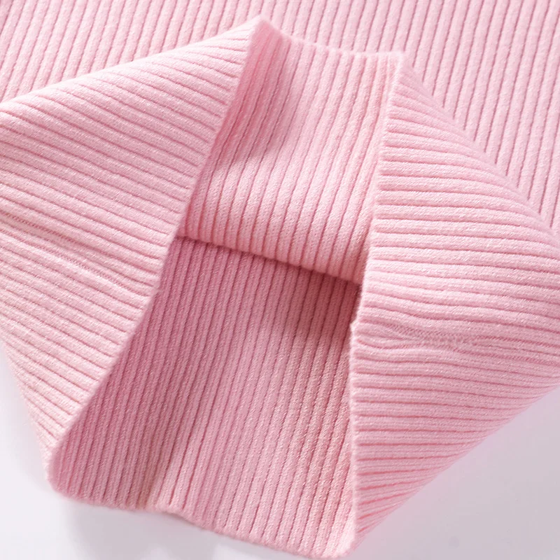 

Lace-up Girls Base Sweater 2019 Autumn And Winter New Style Korean-style Children Pullover Knitting Shirt 2-7 Years Old Baby Swe