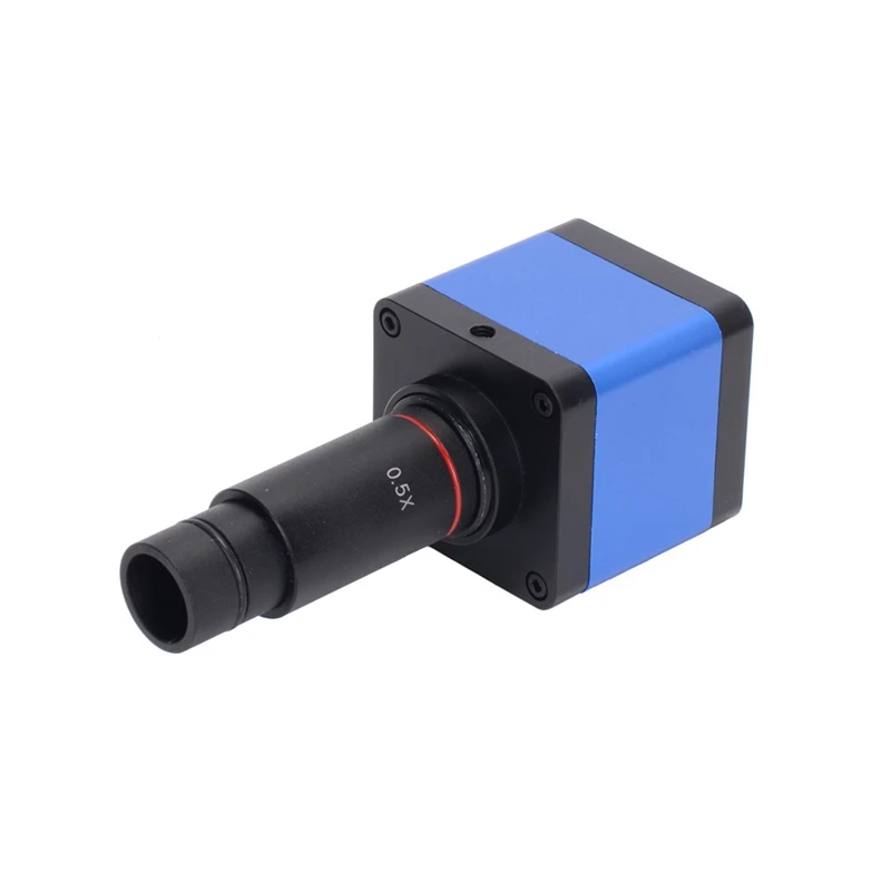 16MP HDMI 1080P USB цифровой промышленный микроскоп камера с 0.5X C-Mount окуляр объектив 30 мм 5