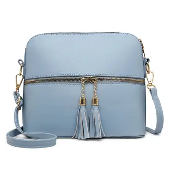 

Women Fashion Vintage Crossbody PU Leather Shoulder Bag Tote Purse Handbag Messenger Shell Satchel Bags