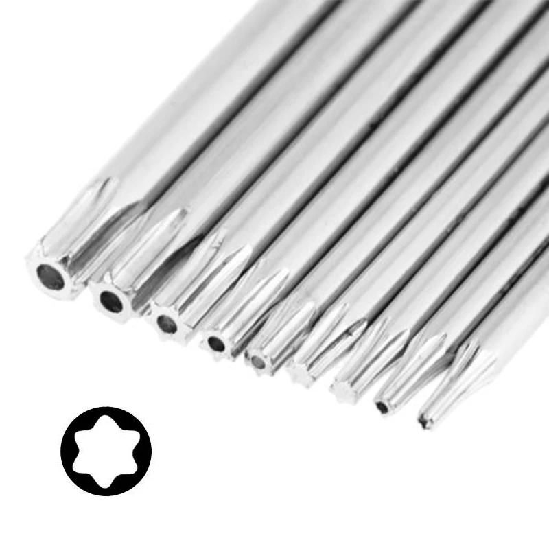 9pac/набор звездных ключей, защита от вскрытия Torx Бит, шестигранный ключ, набор l-образных ключей, высокое качество