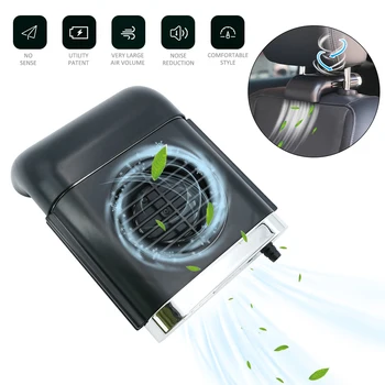 

Automotive Supplies Car Air Conditioning Fan Wind Outlet Center Console USB Cooling Accessories Swing Fan Ventilation Board