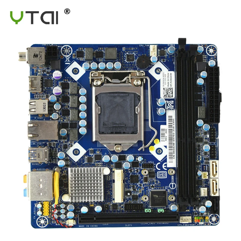 

For DELL ALIENWARE X51 R1 motherboard System Board H61 htpc 17*17 LGA1155 6G6JW cn-06G6JW 100% tested intact
