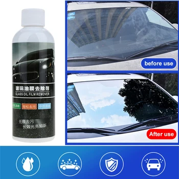 

Vehemo Oil Film Cleaner Cars Front Windshield Auto Oil Film Net Sponge Practical Glass Decontamination Care Universal