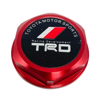 

1PCS TRD Racing Engine Oil Filler Cap Oil Tank Cover Aluminium For TOYOTA