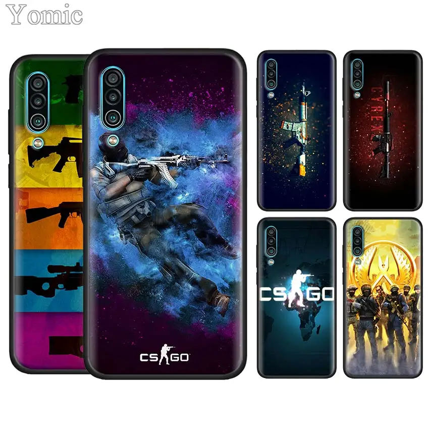 

Game Cs Go Logo Phone Case for Meizu 16 16th 16X 16S 16Xs M6T Silicone TPU Black Cover Coque