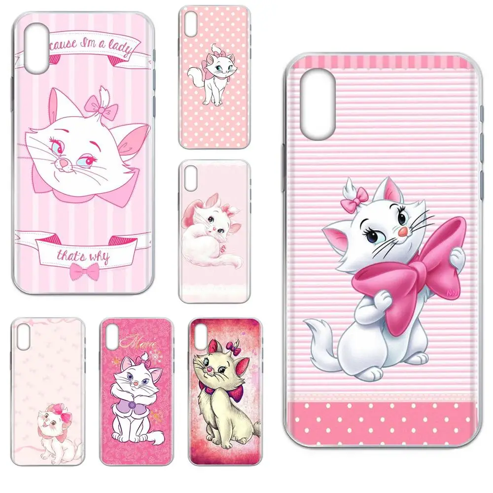 Красочный стиль аристокоты Кошка Китти для Huawei Honor 4C 5A 5C 5X 6 6A 6X 7 7A 7C 7X 8 8C 8S 9 10 10i 20 20i