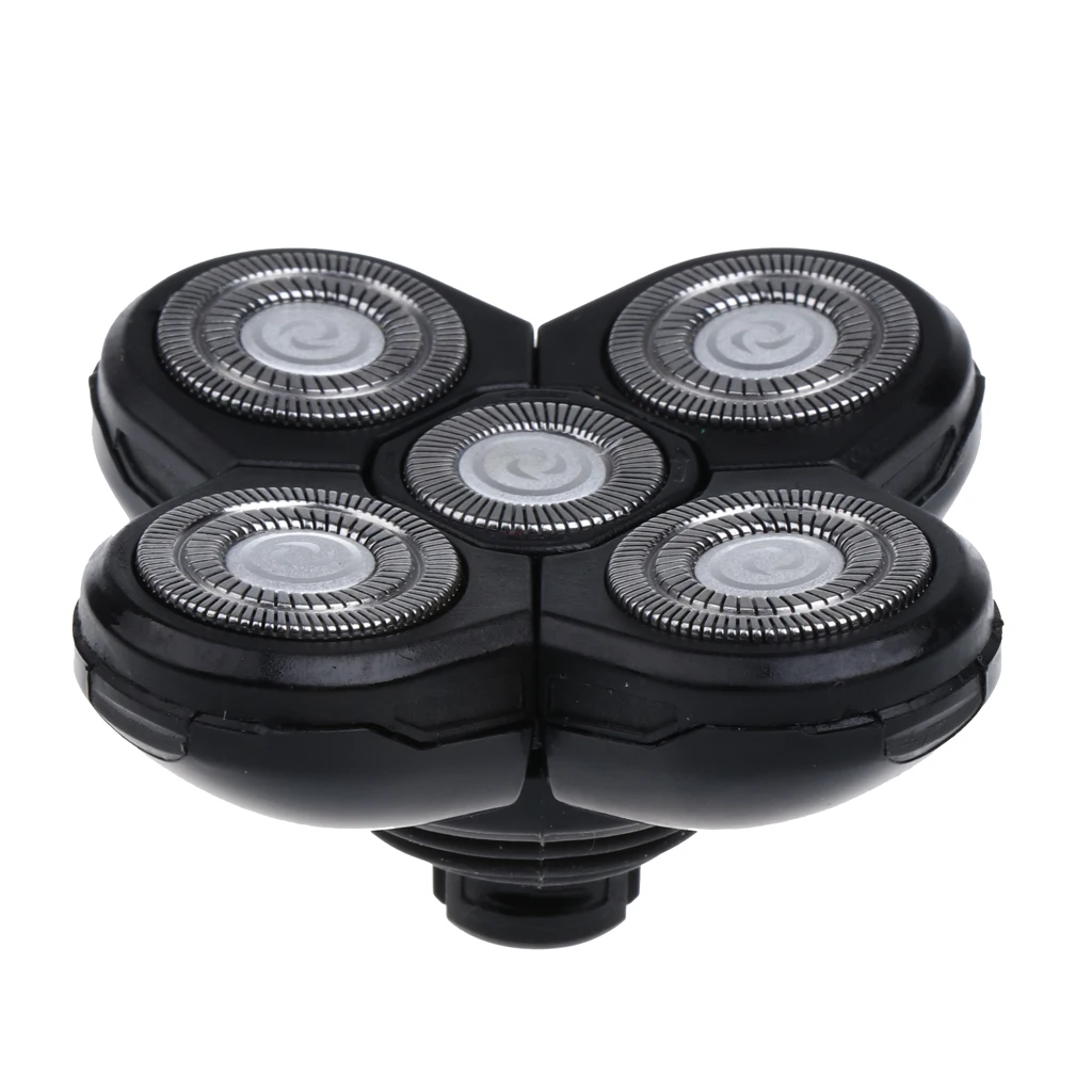 

Stainless Steel Men 5D Electric Shaver Head Waterproof Floating Head Replacement Shaver Parts For Kemei KM Razor Blades