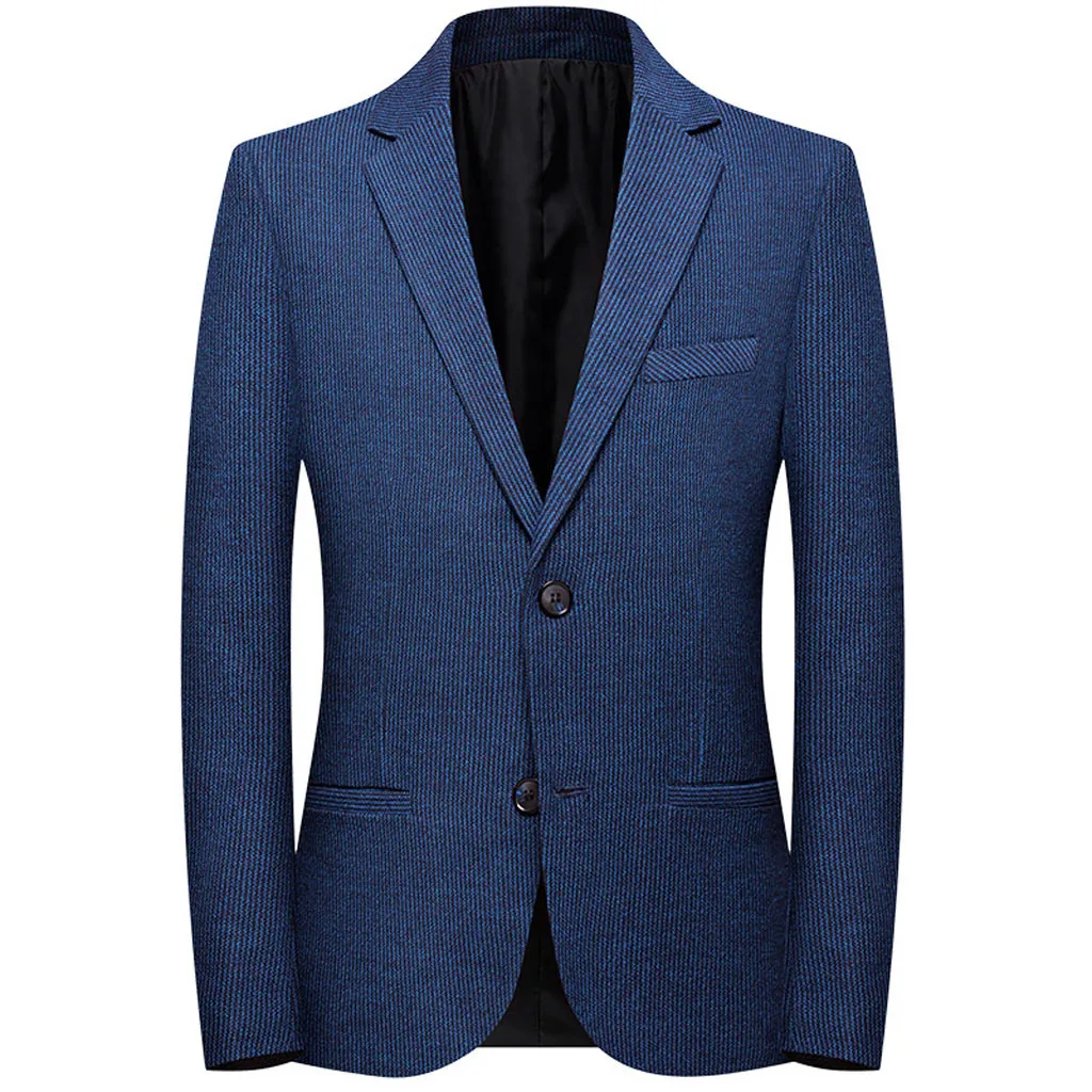 Camsgend ретро сплошной цвет костюм куртка для мужчин бизнес карман пальто для мужчин s формальный прилегающий длинный рукав Блейзер мужские свадебные накидки