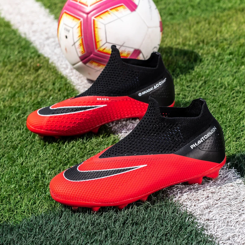 Botas de fútbol de talla grande 49 para hombre, calzado deportivo de fútbol con tacos FG para niños, zapatillas al aire libre, zapatos de fútbol profesionales| | - AliExpress