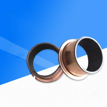 

5pcs M10 opening flanging sleeves composite bearing lubrication bushing wear copper sleeve outer diameter 12mm 6mm-20mm height