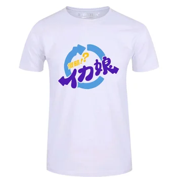 

Unisex Anime The invader comes from the bottom of the sea! THE SQUID GIRL Cotton T-Shirt Tee O-Neck Ika Musume T-Shirt