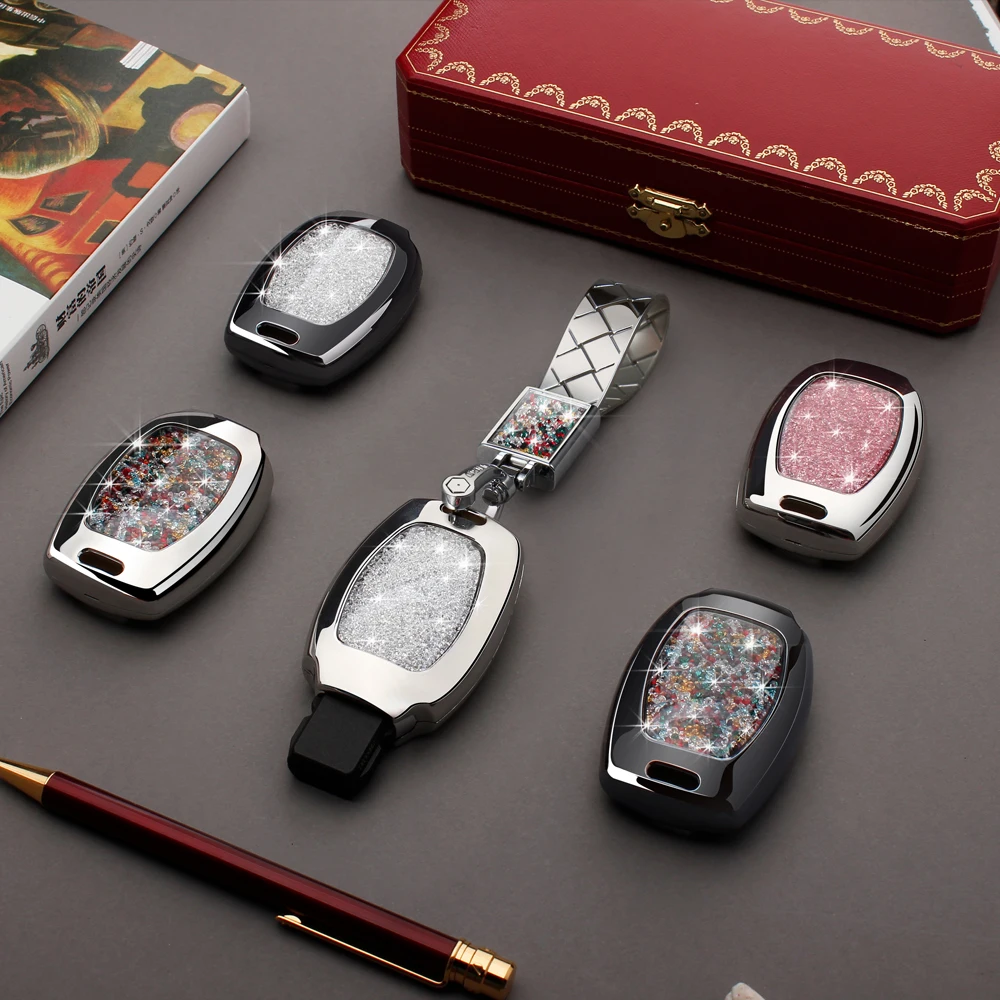 

Hight quality Car Key Cover Case Shell Bag Protective Key Ring For Mercedes benz W210 W211 W212 W124 W176 W202 W203 W204 W205