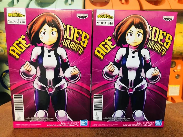 Оригинальная фигурка Banpresto AGE OF HEROES vol. 3 Коллекционная Фигурка-URAVITY Ochaco Uraraka из "My Hero Academy"