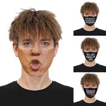 

Face Mask Scarf Mascarilla 2020Top Facial mask Wind Cloth Printing Reusable Face Nose Mouth Cover With Adjustable Earloops