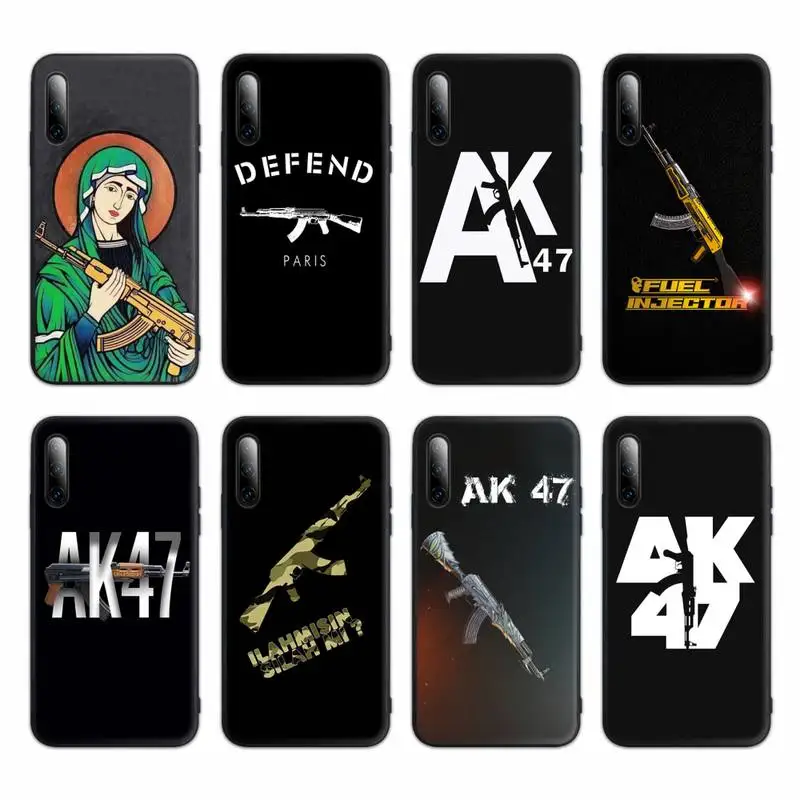 Чехол AK47 Gun для телефона Honor 7A Pro 8 9 10 Lite 7C 8A 8X 8S 9C 9X 10I силиконовый чехол | Мобильные