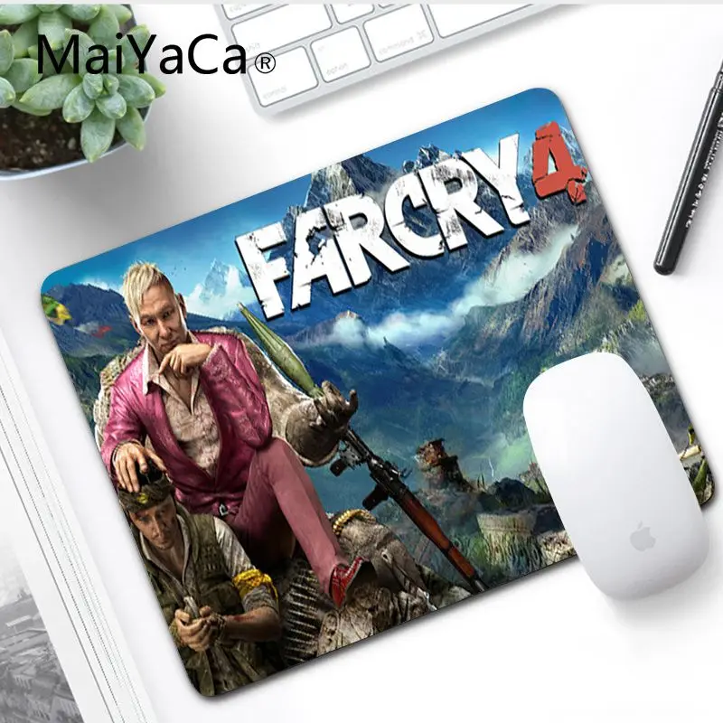 No LockEdge 20x25cm MaiYaCa винтажный крутой Far Cry 4 игровой коврик для мыши для ноутбука игровой коврик для мыши - Цвет: No LockEdge 20x25cm