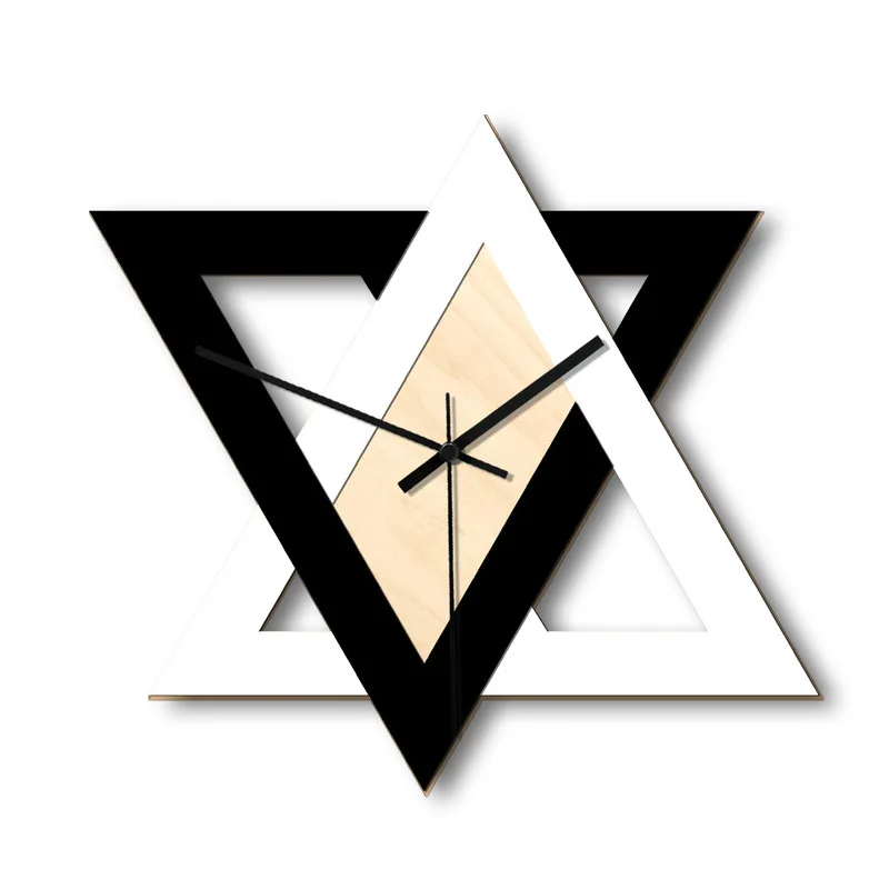 Ceny Geometryczny cichy zegar ścienny na zegar ścienny akrylowe zegary kuchenne duży wystrój domu cichy kwarcowy nowoczesny design