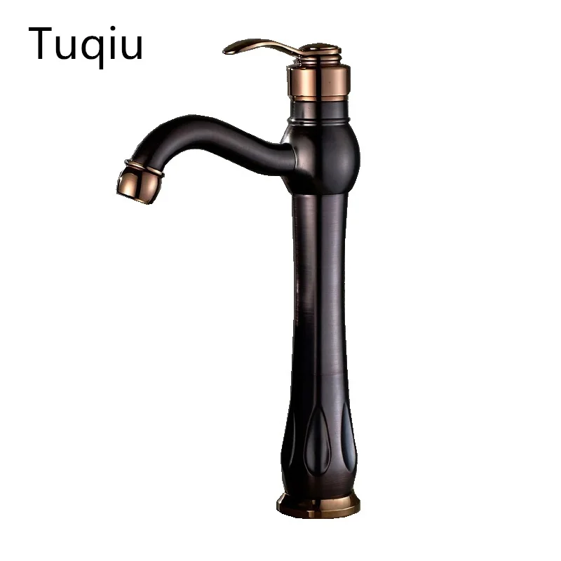 Vidric Brass Tall Basin Faucet Hot And Cold Water Faucet Single
