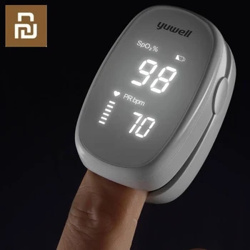 

Original Yuwell Oximeter OLED screen Digital Fingertip Pulse Care High-speed sensor Auto power off health for family