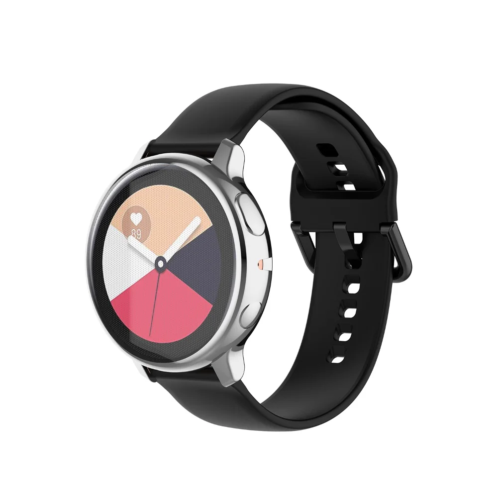 ТПУ Защитная крышка бампер чехол протектор для samsung Galaxy Watch Active2 40 мм